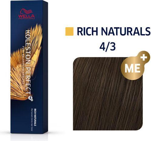 Produktbild Wella K/P Me+ 4/3 (4, 3 Mittelbraun Gold)