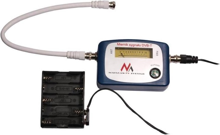 Produktbild Maclean MCTV-627 MCTV-627 DVB-T Satellit Sat-Finder Digitales Fernsehen Terrestrisch Signals