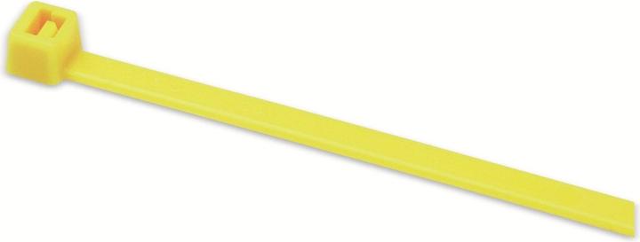 Produktbild HellermannTyton Kabelbinder T30R gelb (Kunststoffkabelbinder, 150 mm, 100 Stk.)