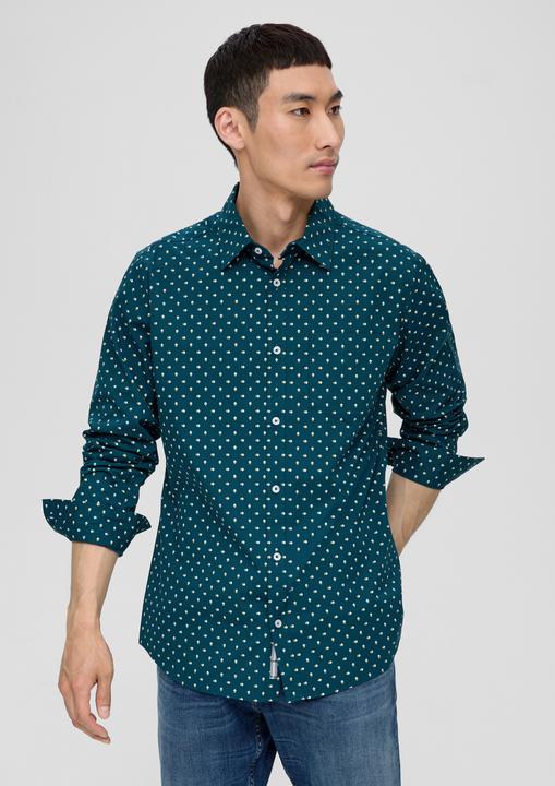 Image du produit s.Oliver Hemd Slim: Hemd aus Baumwollstretch (S)