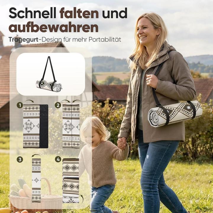 Produktbild Sekey Wasserdichte Picknickdecke