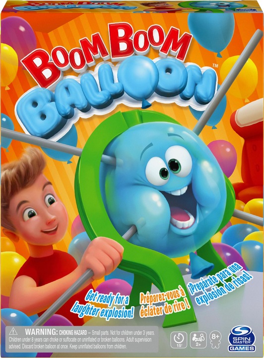 Actual product image Spin Master Boom Boom Balloon (French, Italian, English)
