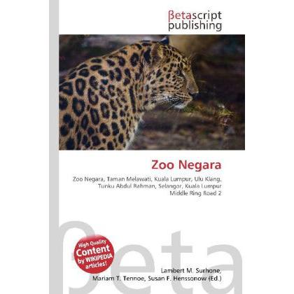 Zoo Negara, Fachbücher