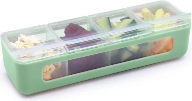 Produktbild Melii 2er Set Snackle Box 4, blue & mint