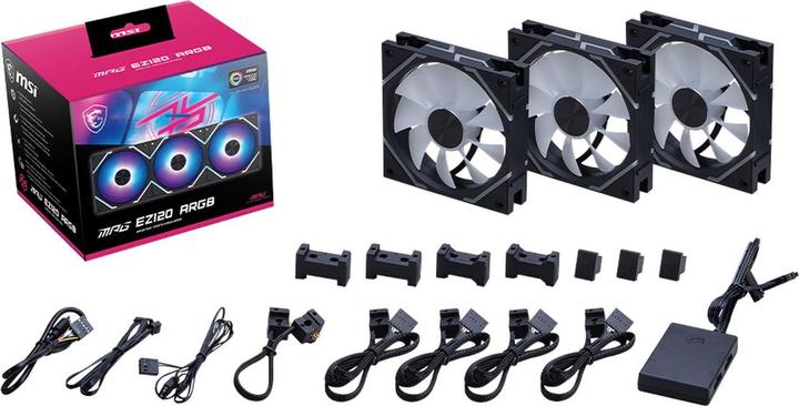 Produktbild MSI MPG EZ120 ARGB-3B (120 mm, 1 x)