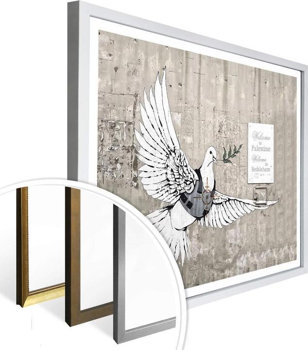 Image du produit Trenddeko La colombe de la paix (60 x 50 cm)