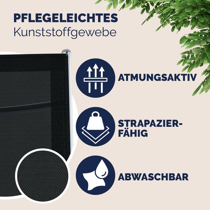 Immagine prodotto Casaria Set di 4 sedie da giardino