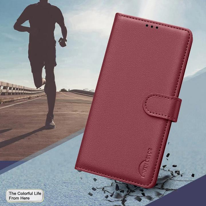 Actual product image Binfen Color Galaxy S25 / S24 - BINFEN Leder Etui Hülle mit RFID Blocker (Samsung Galaxy S24, Samsung Galaxy S25)