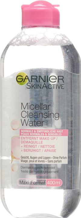 Image du produit Garnier Eau micellaire démaquillante Peau normale (Eau micellaire, 400 ml)