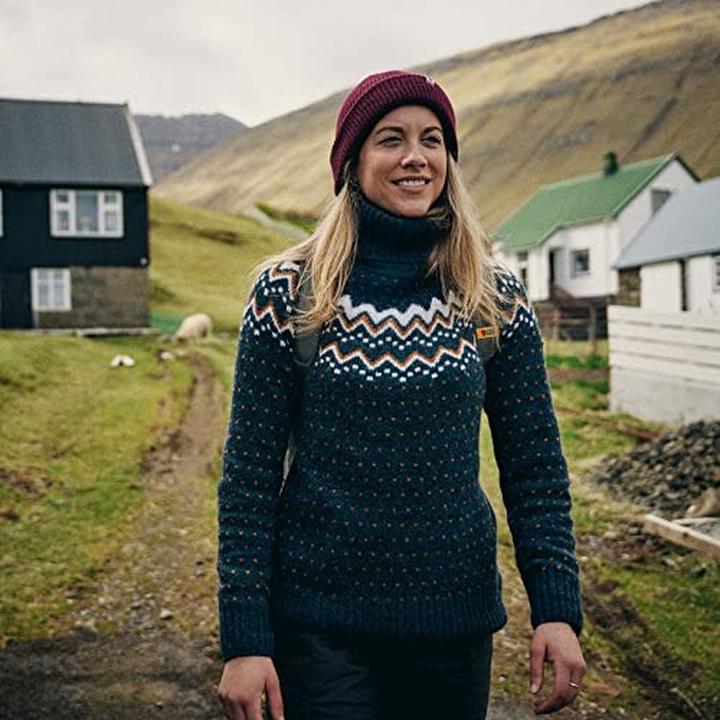 Immagine prodotto Fjällräven Collo a rullo in maglia Övik da donna (M)