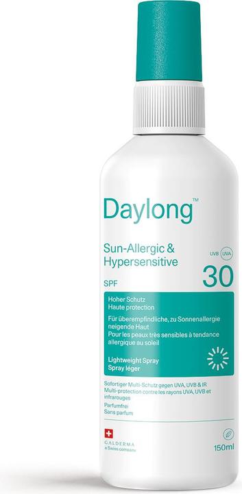 Actual product image Daylong Daylong™ Sun-allergic & Hypersensitive (Sun spray, SPF 30, 150 ml, 196 g)