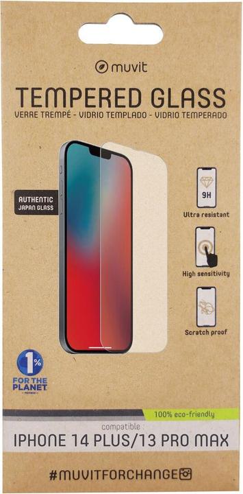 Actual product image Muvit For Change Verre Trempe Iphone 13 Pro Max (Apple iPhone 13 Pro Max)