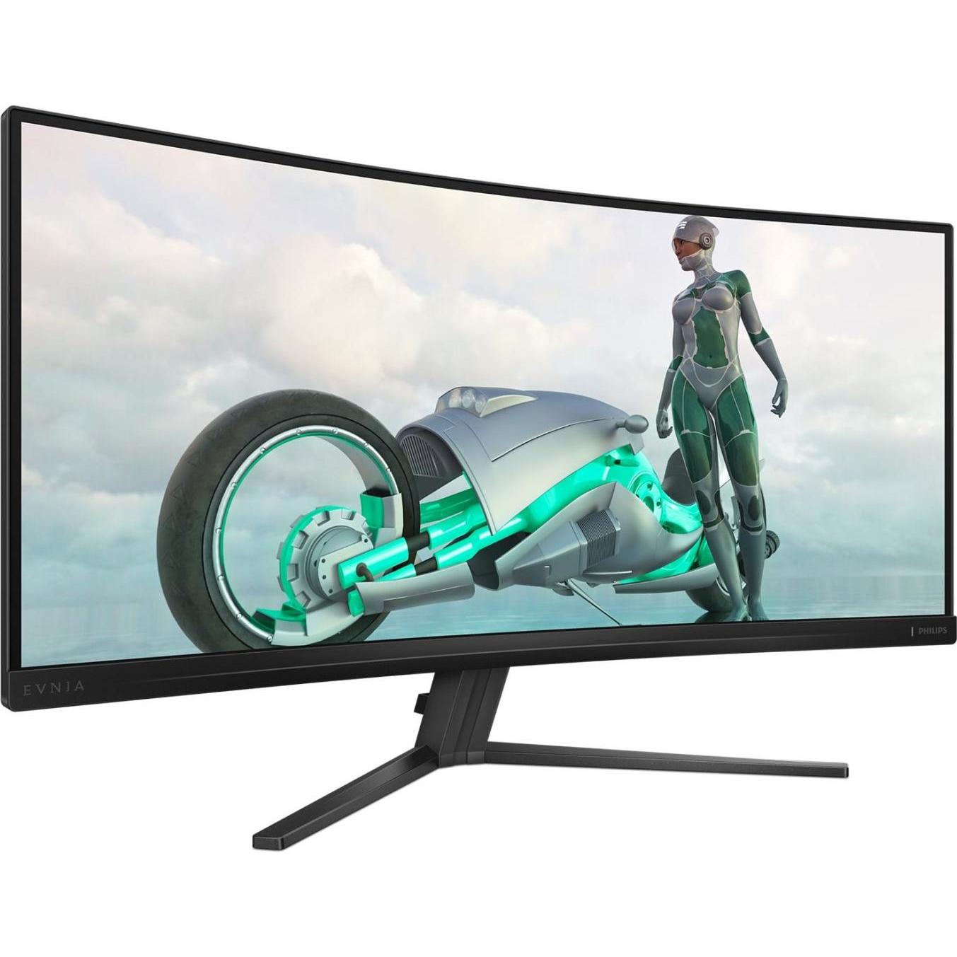 Philips Evnia 34M2C3500L (3440 x 1440 Pixel, 34"), Monitor, Grau