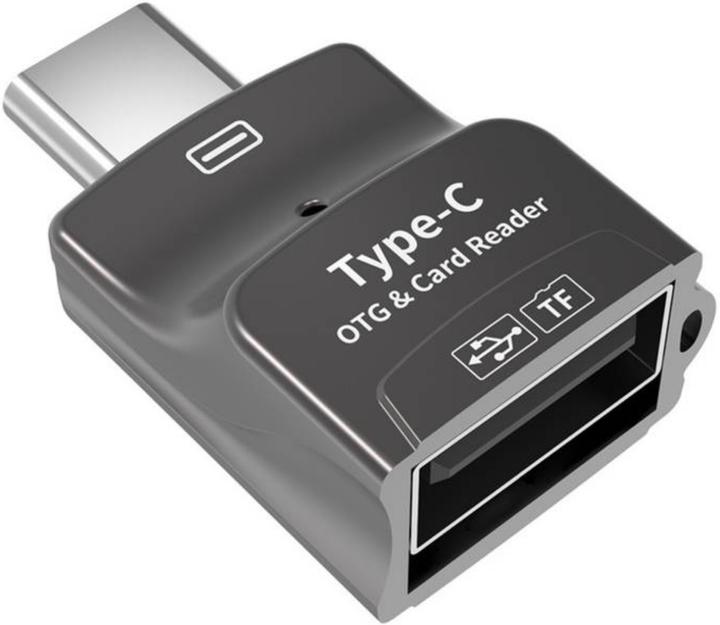 Produktbild PhoneLook USB-A & SD Speicherkarten auf USB-C AdapterAdapter für Smartphones + Tablets + MacBook (USB Typ C, USB-A)