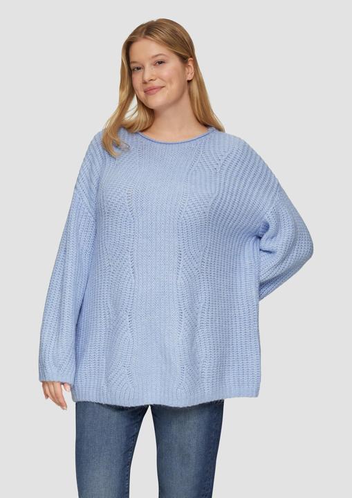 Actual product image S.Oliver Strickpullover Relaxed Fit Pullover aus Alpakamix (48)