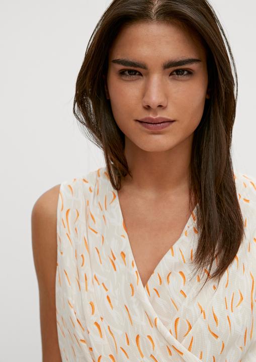 Image du produit Comma Jumpsuit mit Crêpestruktur (36)