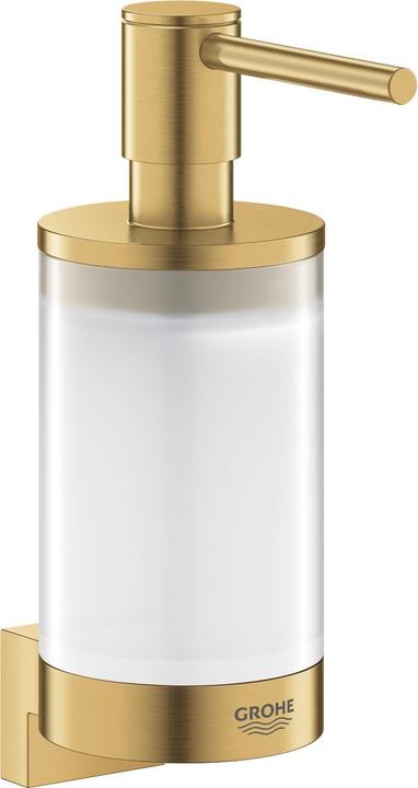 Produktbild Grohe Halter Selection für Seifenspender und Zahnputzbecher cool sunrise gebürstet 41027GN0 (ø 5 cm)