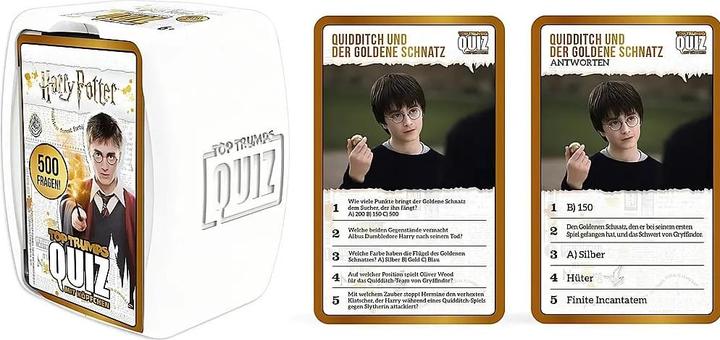 Produktbild Winning Moves Top Trumps - Quiz Harry Potter (Deutsch, 2 Spieler)
