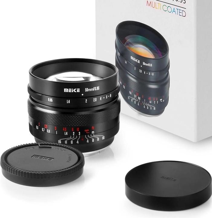 Actual product image Meike MK 50mm F0.95 Canon EF M mount (Canon EF-M, APS-C / DX)