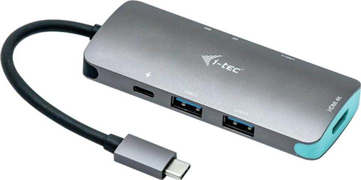 Immagine prodotto i-tec Metallo Nano Dock (USB-C, 6 porte)