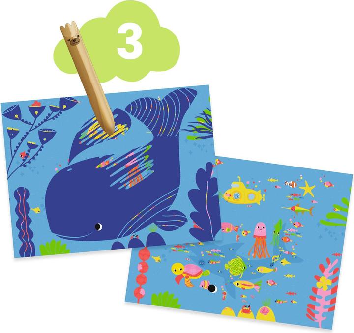 Actual product image Djeco 6 Creative activities Mouse