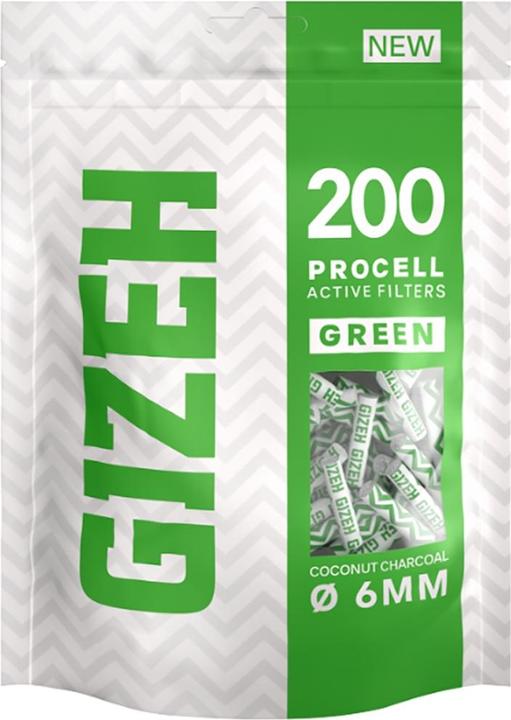 Gizeh ProCell Green 6mm 200pcs