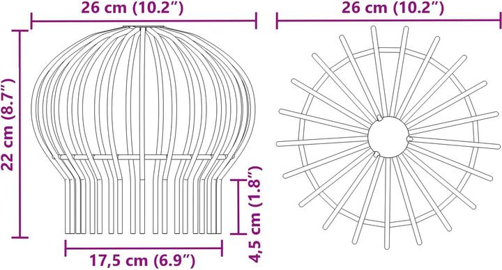 Produktbild vidaXL Dachrinnenblattschutz