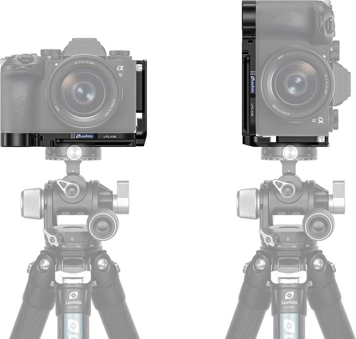 Actual product image Leofoto L-bracket LPS-A9III for Sony Alpha 9 Brand 3 (L-rail)