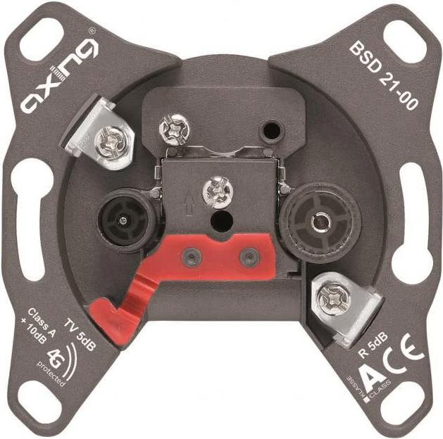 Axing BSD02100 Presa coassiale grigia (Telecomando originale)