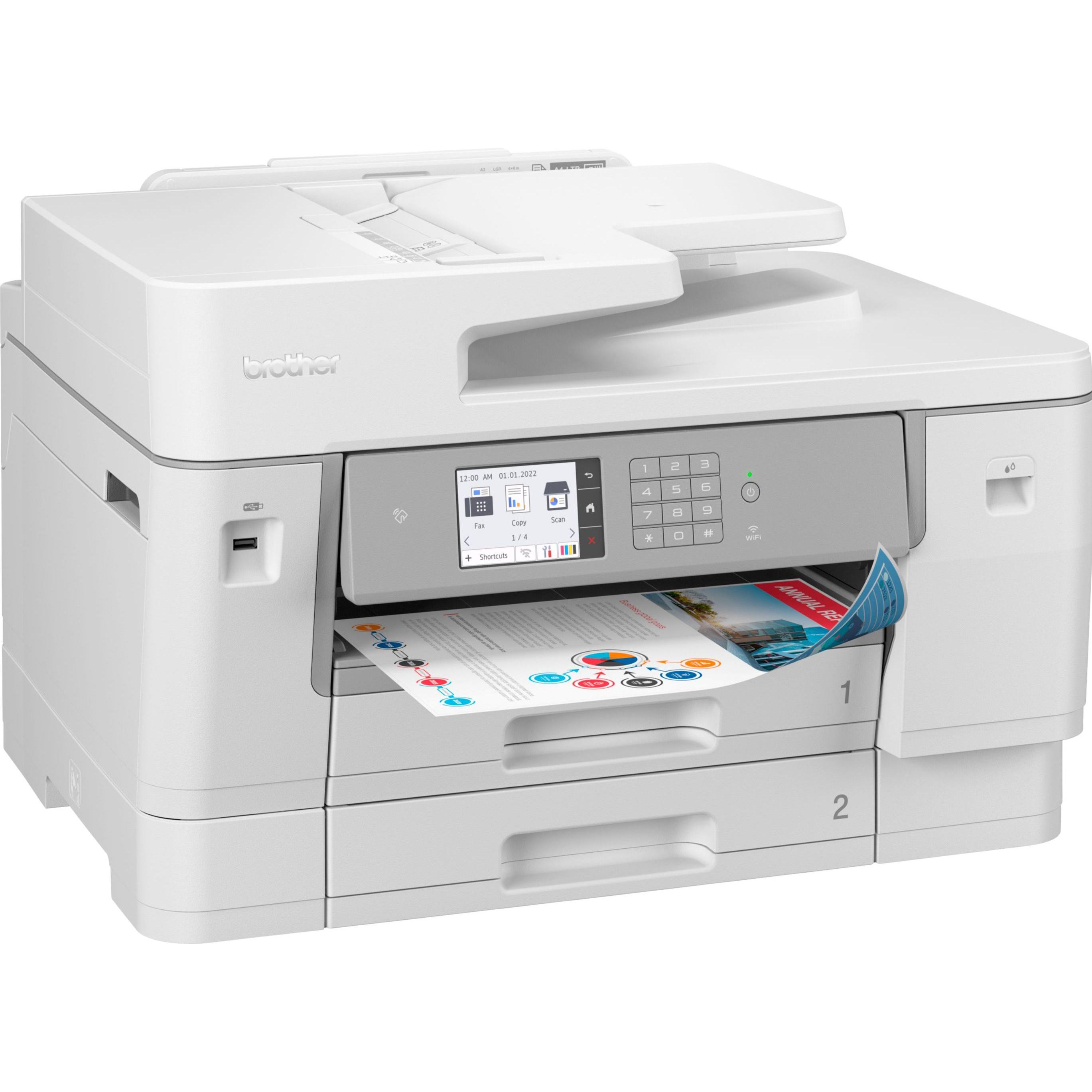 Brother MFC-J6955DW (Tintenpatrone, Farbe), Drucker, Grau