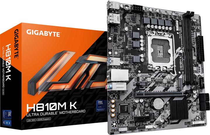 Gigabyte H810M K (H810,S1851,mATX,DDR5 (LGA 1851, Intel H810, mATX)