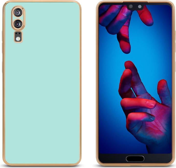 Immagine prodotto Cadorabo Custodia per Huawei P20 in TPU con protezione della fotocamera LM130 Style (Cubot P20)