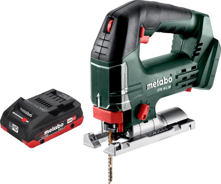 Metabo STB 18 L 90 Akku Stichsäge 18 V 90 mm + 1x LiHD Akku 4,0 Ah - ohne Ladegerät