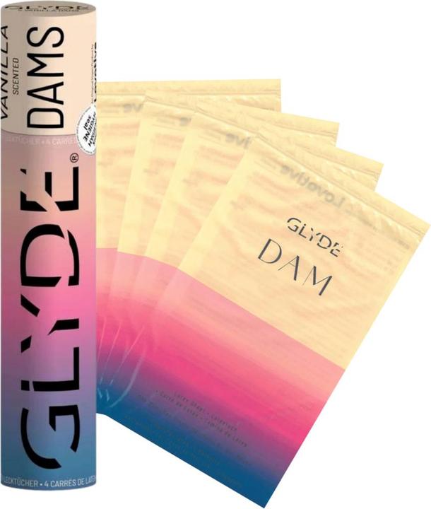Immagine prodotto Glyde - Dighe Laminas Lattice Sesso Orale Vaniglia (4 pz.)