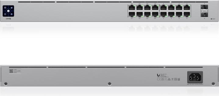 Actual product image Ubiquiti USW-16-POE Gen 2 (16 Ports)