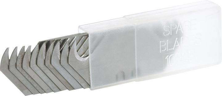 Image du produit KS Tools Werkzeuge-Maschinen GmbH Lames à crochet pour couteau universel professionnel, pack de 10 (Lame de rechange)