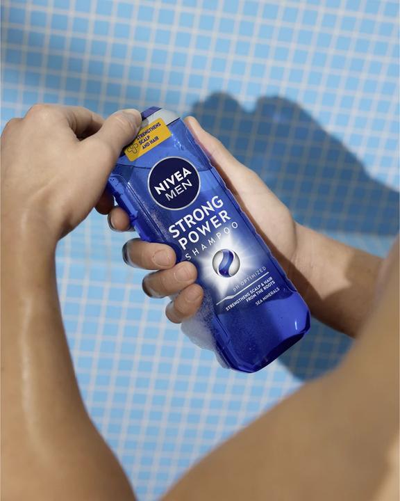 Actual product image NIVEA Men Strong Power Shampoo For Men 500ml (500 ml)