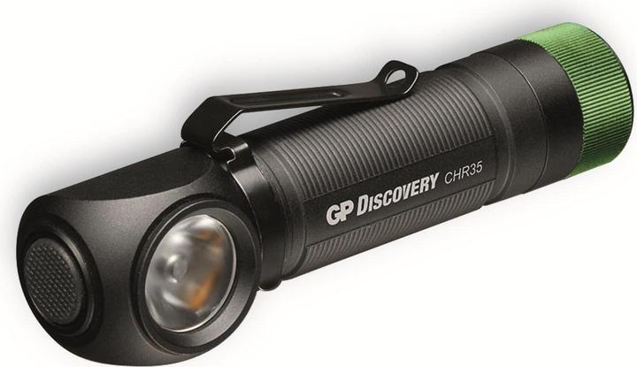 Actual product image GP Discovery Headlamp CH35: Compact multipurpose LED and flashlight, rechargeable (600 lm)