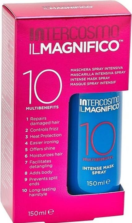 Immagine prodotto Intercosmo Il Magnifico 10 Multibenefits Maschera Spray Intensivo - Maschera intensiva per capelli (150 ml)