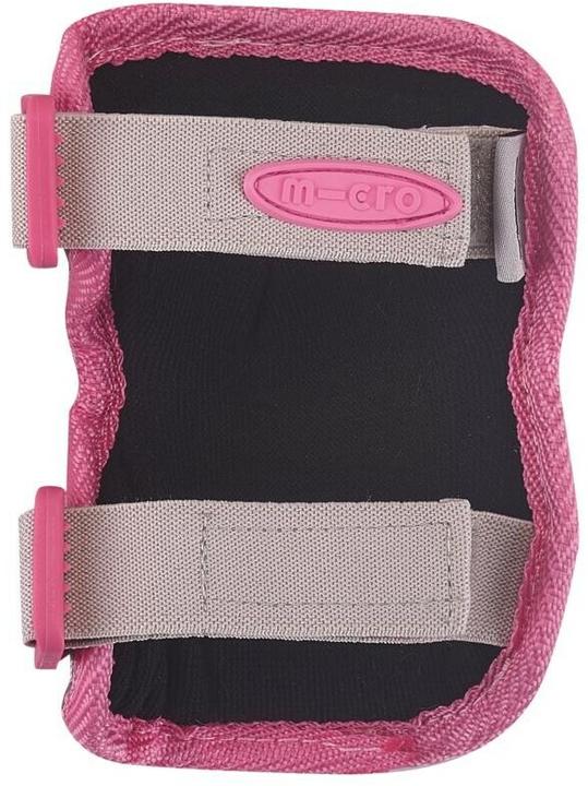 Actual product image Micro Knee/elbow pads reflective Pink M (M, Knee pad, Elbow protectors, Pair)