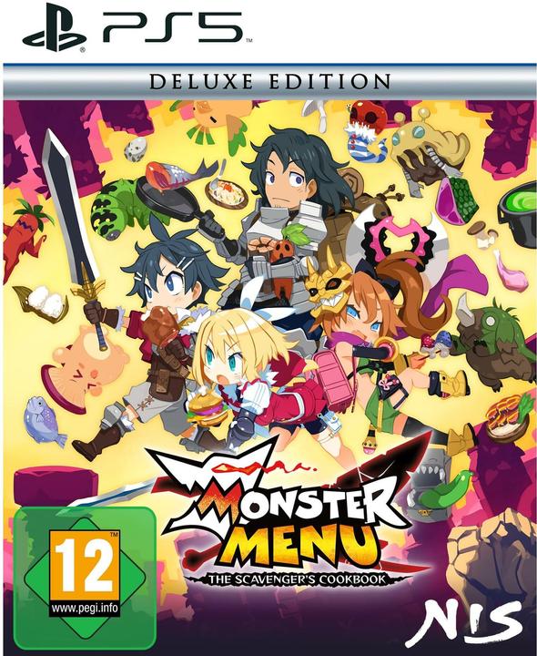 Actual product image NIS Monster Menu: The Scavenger's Cookbook - Deluxe Edition (PS5) (PS5, DE)