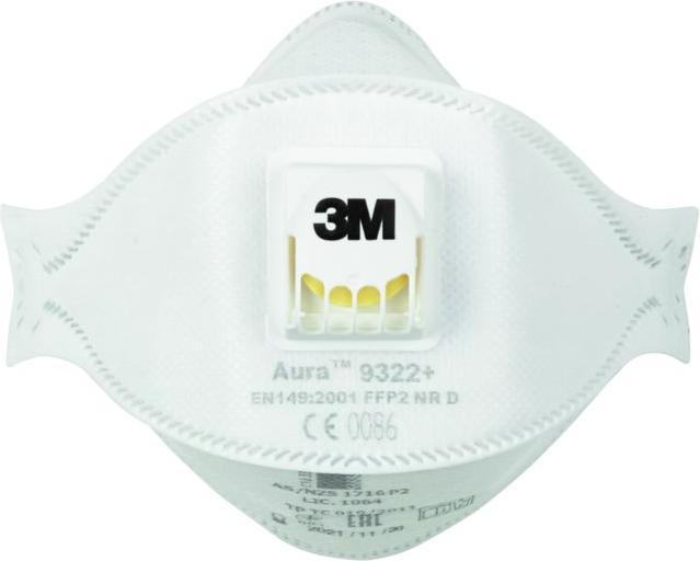 Actual product image 3M Respirator mask 9322+ (FFP2, 1 x)
