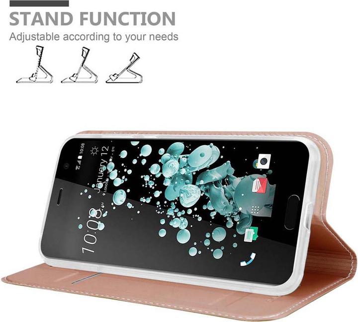 Actual product image Cadorabo Book Classy Style Cover (HTC U Play)