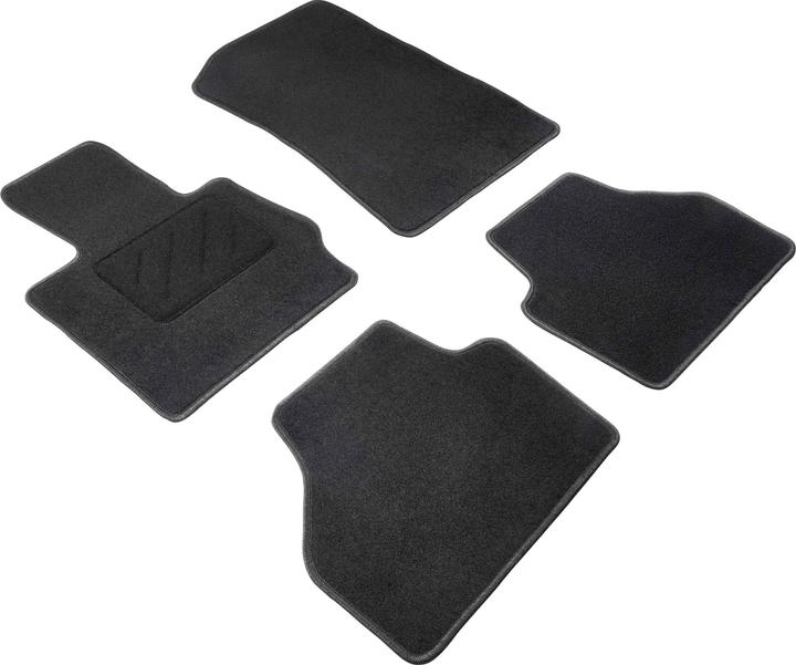Walser Floor mats for BMW X3 (F25) BJ 11/2010 - today (2 front mats + 2 rear mats)