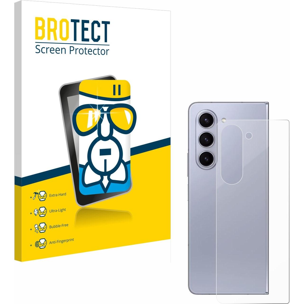 BROTECT AirGlass Panzerglasfolie (1 Stück, Samsung Galaxy S21), Smartphone Schutzfolie, Transparent