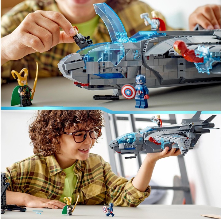 Image du produit LEGO Le quinjet des Avengers (76248, LEGO Marvel)