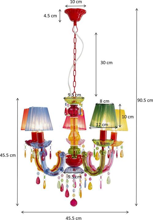 Image du produit Kare Design Hängeleuchte Starlight Shade 5-Arm