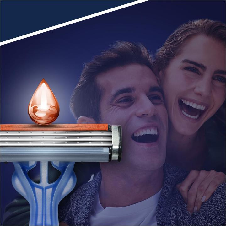 Image du produit Gillette Rasoir jetable Blue 3 Smooth 8 pièces