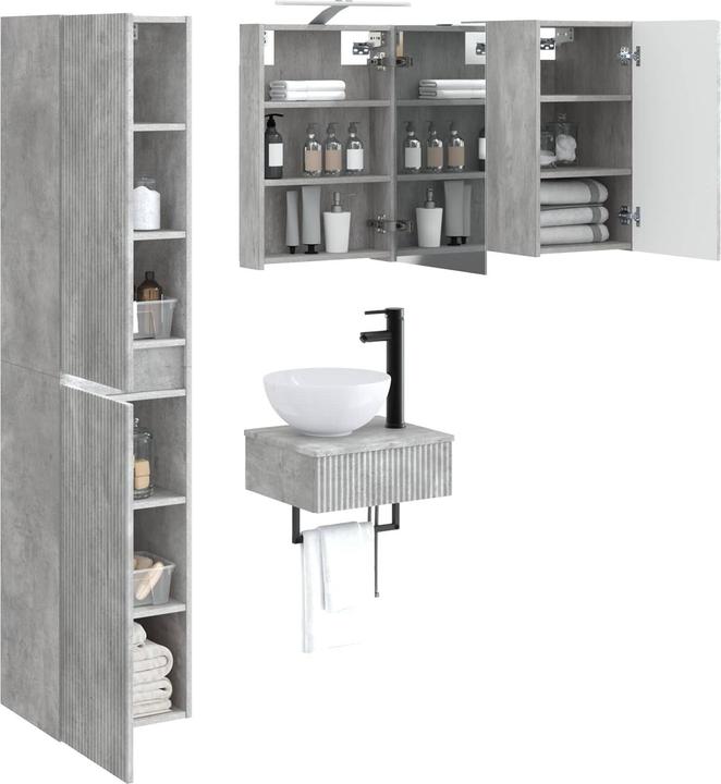 Produktbild vidaXL Badezimmermöbel-Set