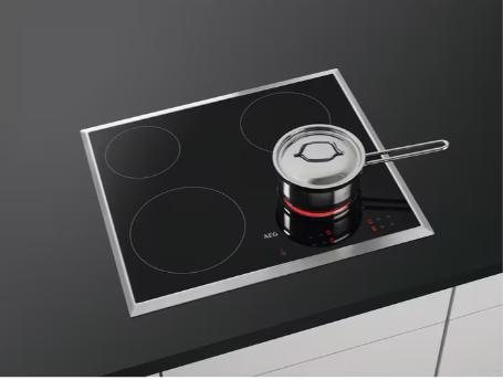 Actual product image AEG HK624000XB 3000 Radiant Hob / Autonomous glass ceramic hob / 60 cm